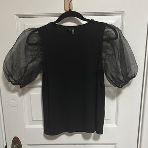 1. State Women’s Black Puff Sleeve Top in Size XS Like New